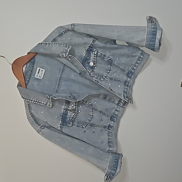 Ci Sono Denim Crop Jacket - Picture 7 of 9